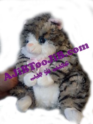عروسک گربه ملوس خپل (صدادار)