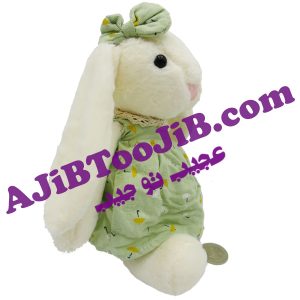 خرگوش جلی کت دختر لباس گلی کوچک