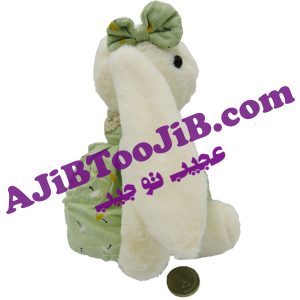 خرگوش جلی کت دختر لباس گلی کوچک