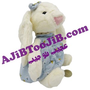 خرگوش جلی کت دختر لباس گلی کوچک