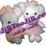 موش های دختر پاپیون به سر