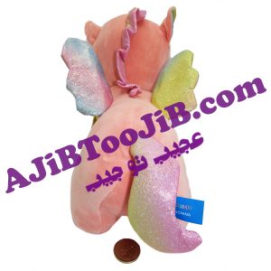 پونی اسب شاخدار بال رنگین کمان