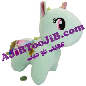 پونی اسب شاخدار بال رنگین کمان