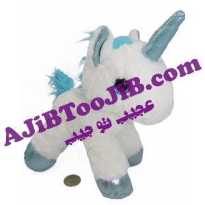 Doll unicorn woolen horn