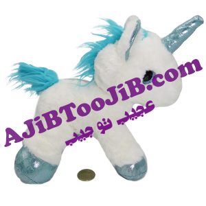 Doll unicorn woolen horn