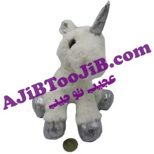 Doll unicorn woolen horn