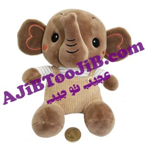 فیل فانتزی مخملی لباس بند دار
