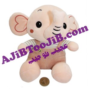 فیل فانتزی مخملی لباس بند دار