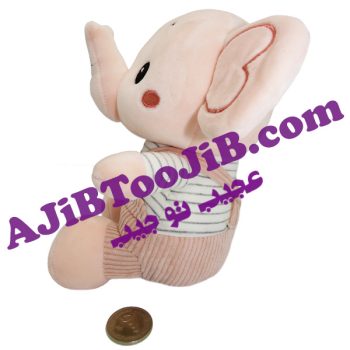 فیل فانتزی مخملی لباس بند دار