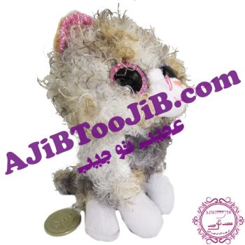 عروسک بچه گربه فرفری ملوس