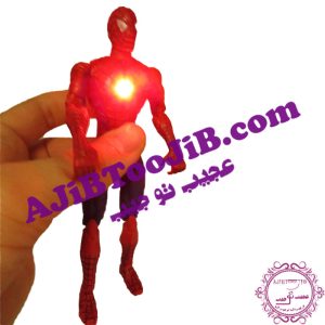 Action figure laser spiderman