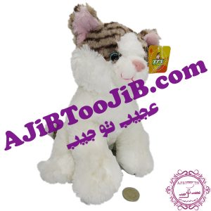 عروسک گربه ملوس پشمالوی بزرگ