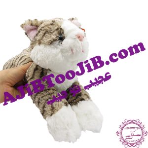 عروسک گربه ملوس پشمالوی بزرگ