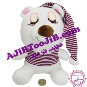 خرس سفید خوابالوی کلاهدار