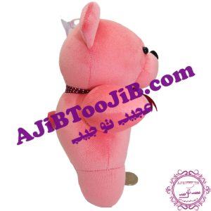 Doll funny pink bear
