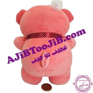 عروسک خرس کپل صورتی