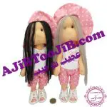 عروسک های روسی کلاهدار (دختر و پسر)