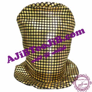 کلاه بلند دلقک طلایی