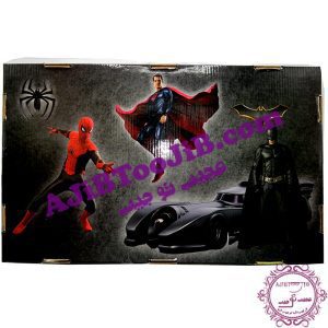 لباس بتمن ابرقهرمان با ست کامل و عضله ای