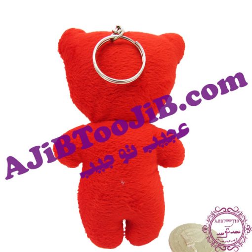 Pendant Valentine red bear