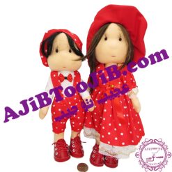 عروسک های روسی کلاهدار (دختر و پسر)